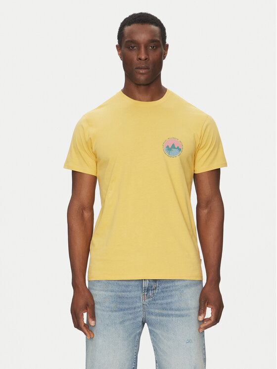 Billabong Billabong T-Shirt Brightness Ss EBYZT00306 Žlutá Regular Fit
