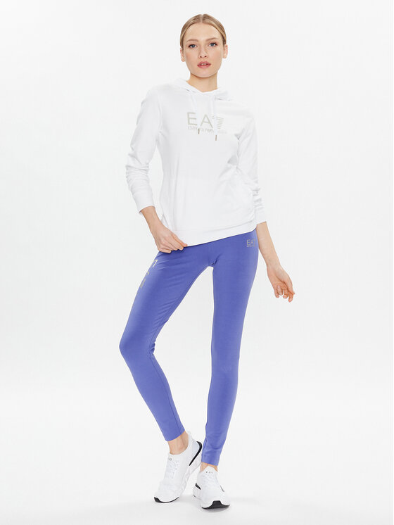 Felpa 8NTM36 TJCQZ 0101 Bianco Regular Fit