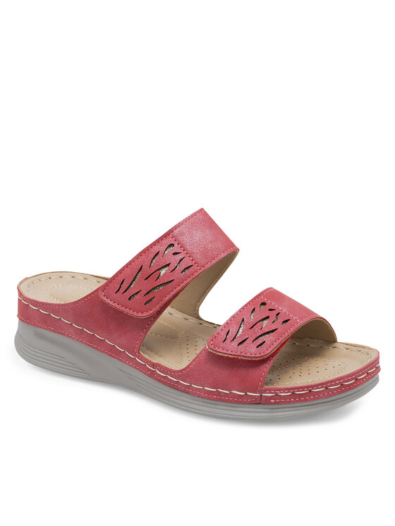 Clara Barson Clara Barson Pantoletten WYL05010-11 Rot