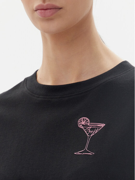 BOSS BOSS T-Shirt C_Eboyfriend_4 50540441 Czarny Oversize