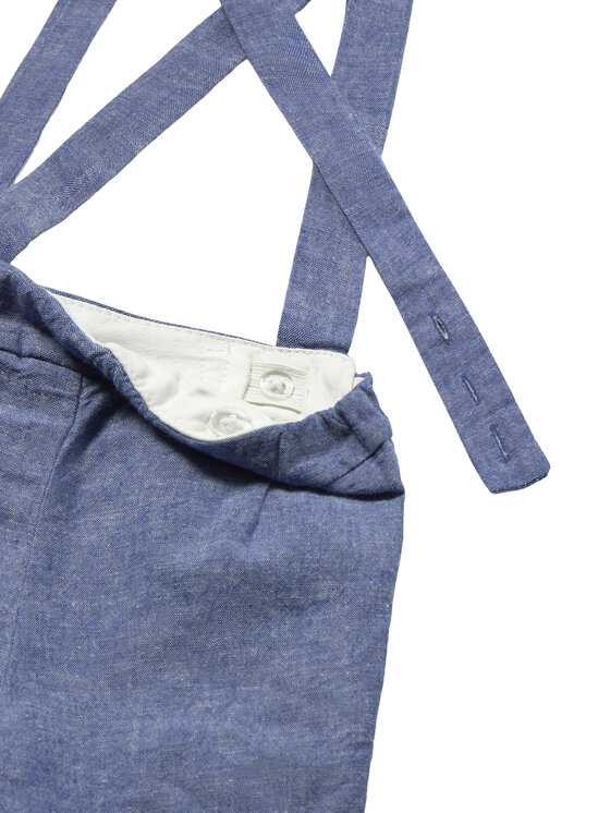 Mayoral Mayoral Set Hemd und Stoffshorts 1226 Himmelblau Regular Fit