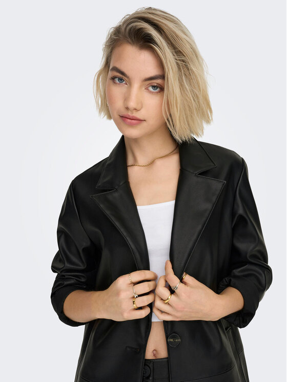 ONLY ONLY Sakko 15298242 Schwarz Loose Fit