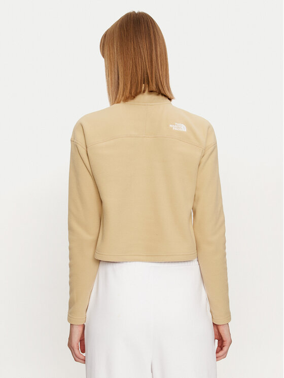 The North Face The North Face Полар Glacier NF0A855N Бежов Regular Fit