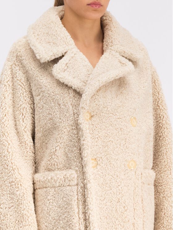 My Twin My Twin Зимове пальто 192MT2020 Бежевий Regular Fit