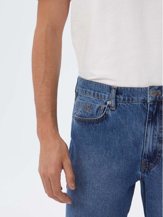 Americanos Americanos Teksad Pheonix Sinine Loose Leg