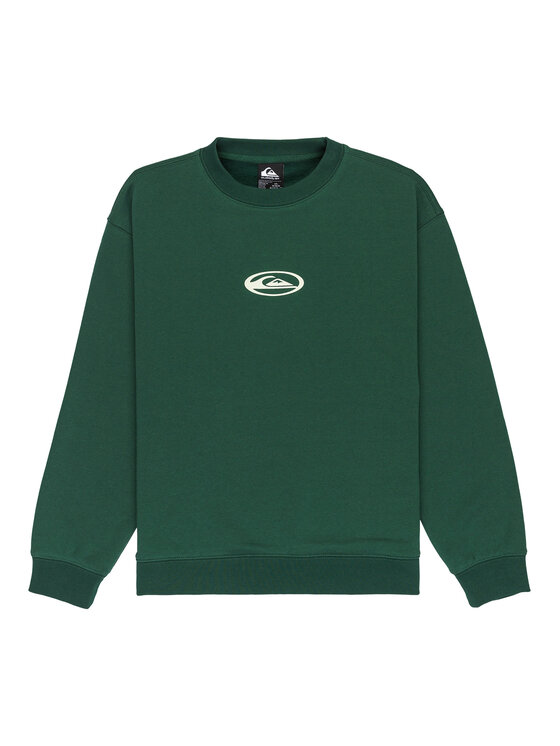 Quiksilver Quiksilver Mikina Salt Water Graphic EQBFT03960 Zelená Regular Fit