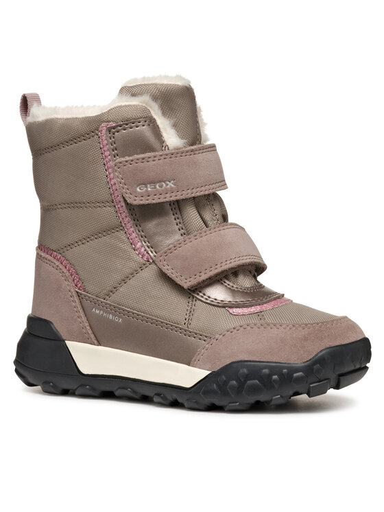Geox Geox Μπότες Χιονιού Trekkyup Abx J46M7E 0FU22 C5005 S Μπεζ