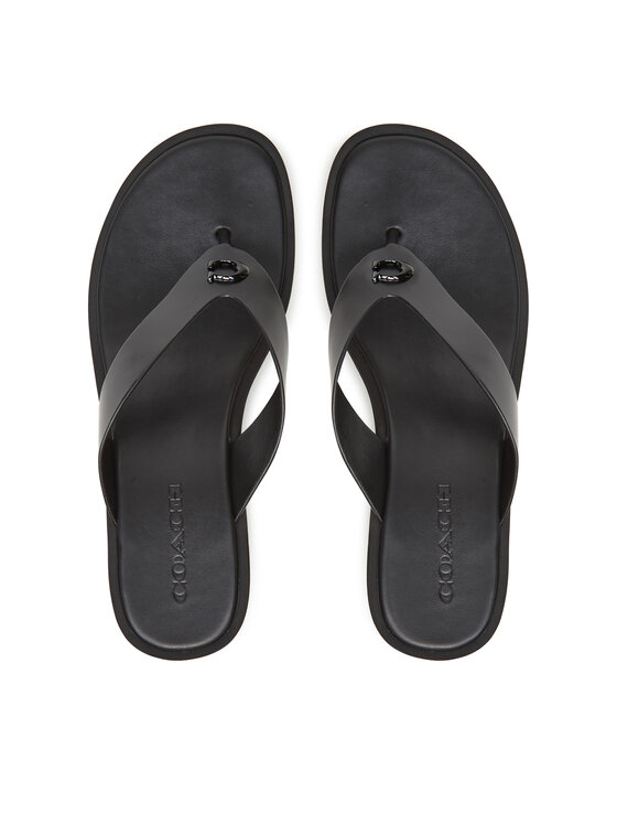 Coach Coach Flip flop Sculpted C CAR60 Negru