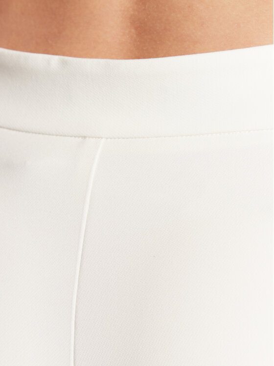 Marciano Guess Marciano Guess Pantaloni di tessuto 3RGB13 8502Z Écru Flare Fit