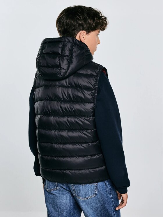 BIG STAR BIG STAR Kamizelka BENEK_906_130 Czarny Classic Fit