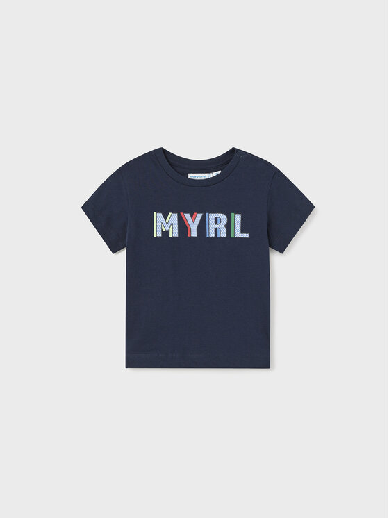 Mayoral T-shirt 106 Bleu marine Regular Fit