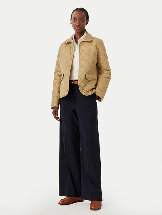 Tommy Hilfiger Tommy Hilfiger Μπουφάν μεταβατικό WW0WW50936 Μπεζ Slim Fit
