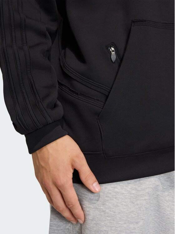 adidas adidas Bluza 159226 Czarny Loose Fit