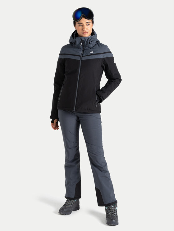 Dare2B Dare2B Kurtka narciarska Flurry DWP594 Czarny Regular Fit