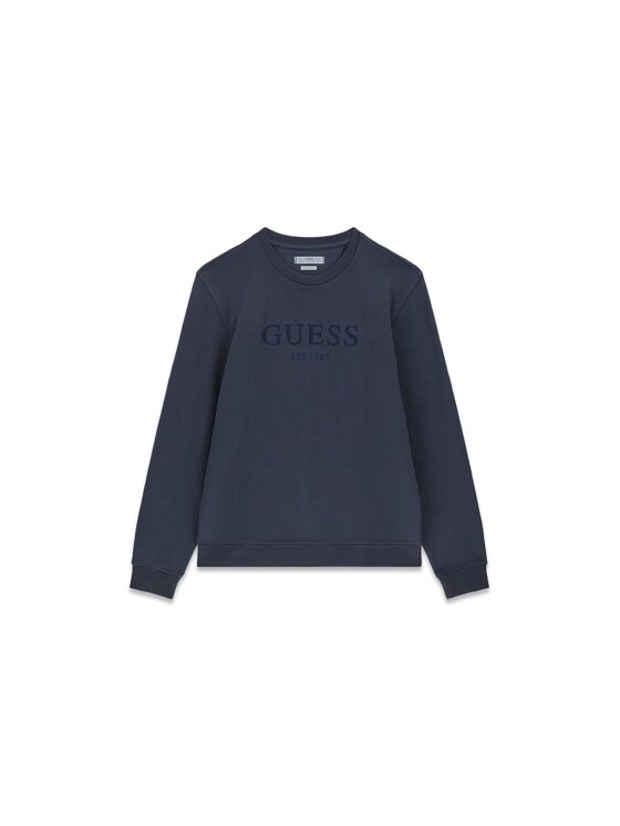 Guess Guess Bluza 182683 Niebieski jasny Classic Fit