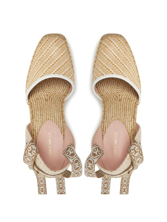 Coccinelle Coccinelle Espadryle E4 SRK 32 01 01 Beżowy