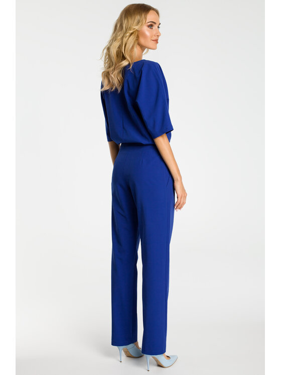 Made of Emotion Made of Emotion Jumpsuit M334 Blu Custom Fit