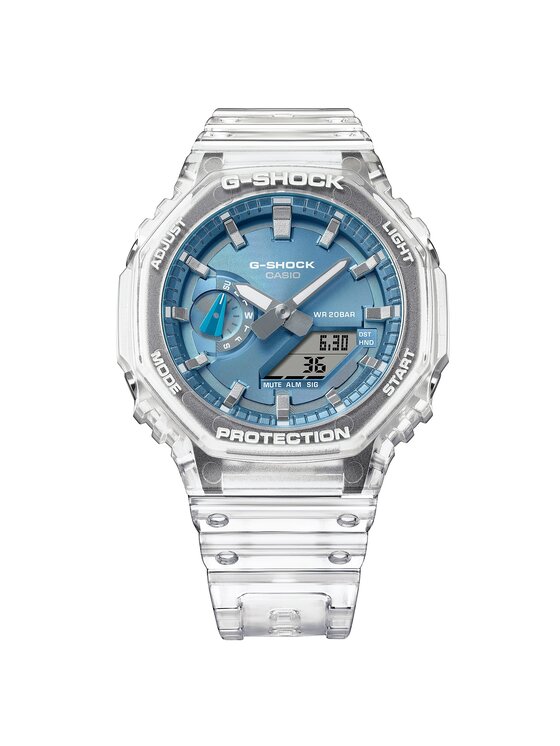 Casio Casio Zegarek GA-2100BM-7A2ER Przezroczysty