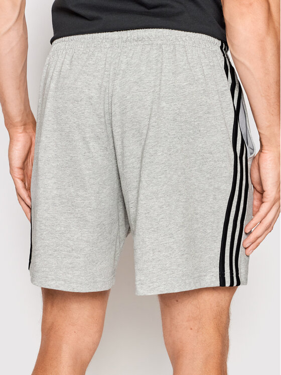 adidas adidas Športne kratke hlače Aeroready Essentials 3-Stripes GK9990 Siva Regular Fit