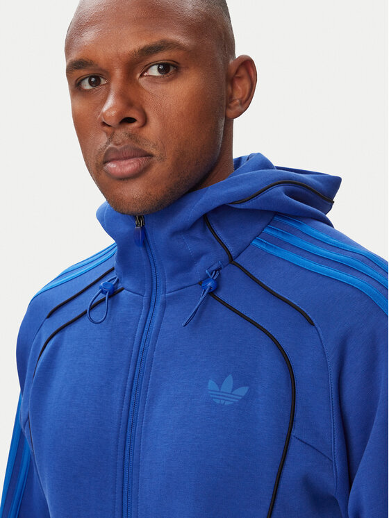 adidas adidas Fleecejacke Spacer Teamgeist 26 Cutline Fullzip Hoodie KW0887 Blau Regular Fit