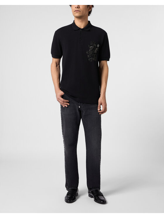 PHILIPP PLEIN PHILIPP PLEIN Jeans 31235 Nero Straight Leg