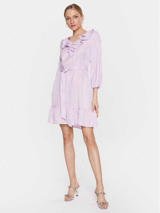 Marc Aurel Marc Aurel Kasdieninė suknelė 6866 1000 93087 Violetinė Regular Fit