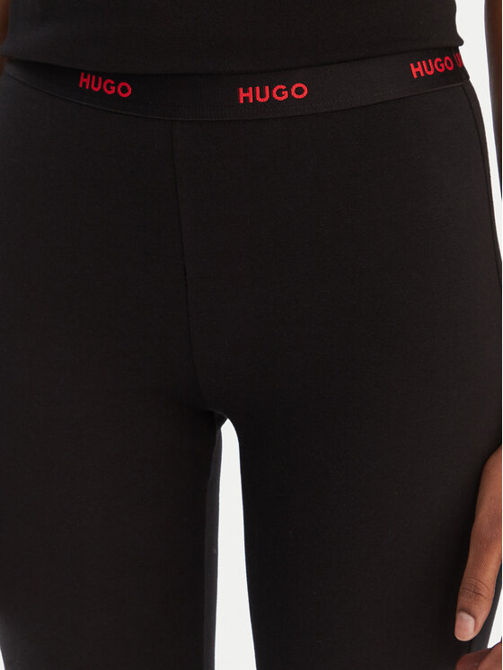 HUGO HUGO Legíny 50556812 Černá Slim Fit