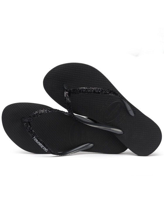Havaianas Havaianas Σαγιονάρες HAVAIANAS Infradito Donna Hav. Slim Glitter II 4146975.4057 Nero Μαύρο