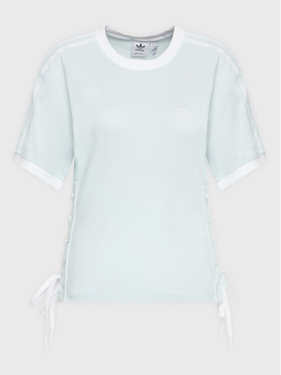 adidas adidas T-Shirt Always Original Laced HK5063 Błękitny Loose Fit