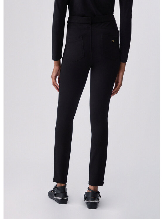 Liu Jo Liu Jo Pantaloni di tessuto TF6023JS182L9334 Nero Regular Fit