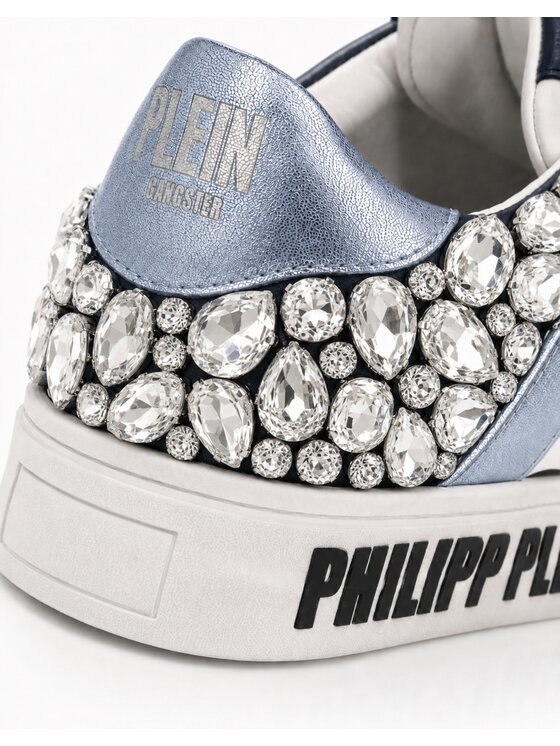 PHILIPP PLEIN PHILIPP PLEIN Sneakersy 31760 Niebieski jasny