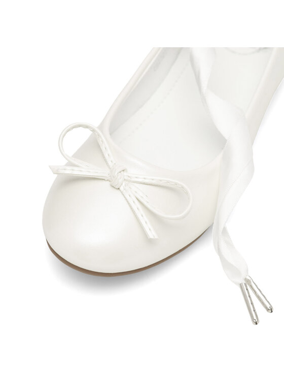 Nelli Blu Nelli Blu Ballerinas CM230519-4 Weiß