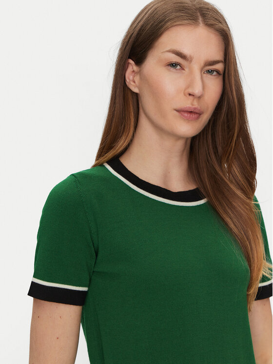 Luisa Spagnoli Luisa Spagnoli Pulover Mansueti 58509 Zelena Regular Fit