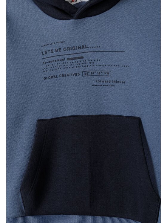 MINOTI MINOTI Dres 19fleece45 Niebieski Regular Fit