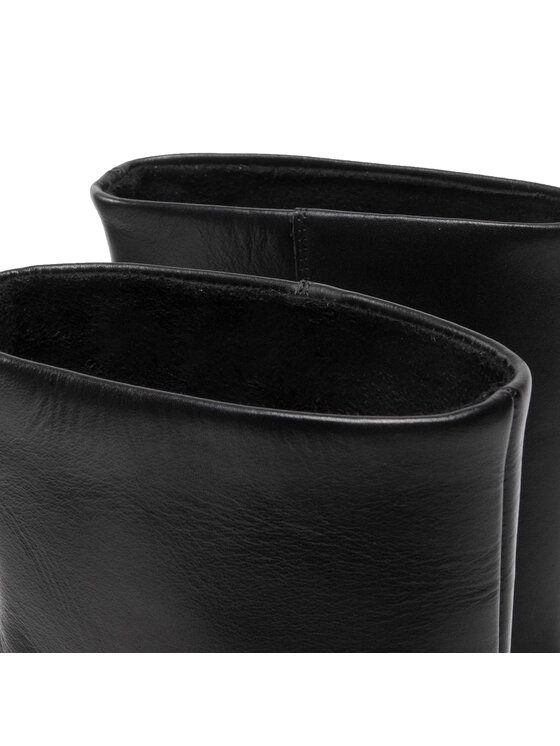 Simple Simple Īsie zābaki SL-44-02-000112 Melns