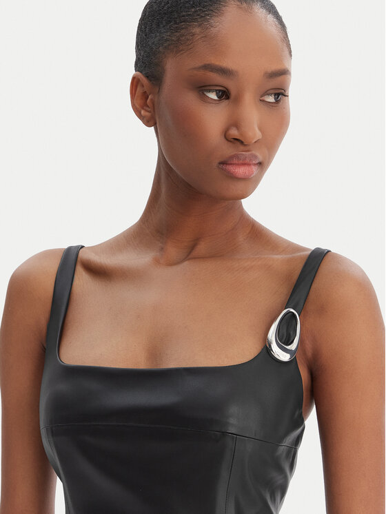 HUGO HUGO Kokteilikleit Kattarina-1 50553546 Must Slim Fit