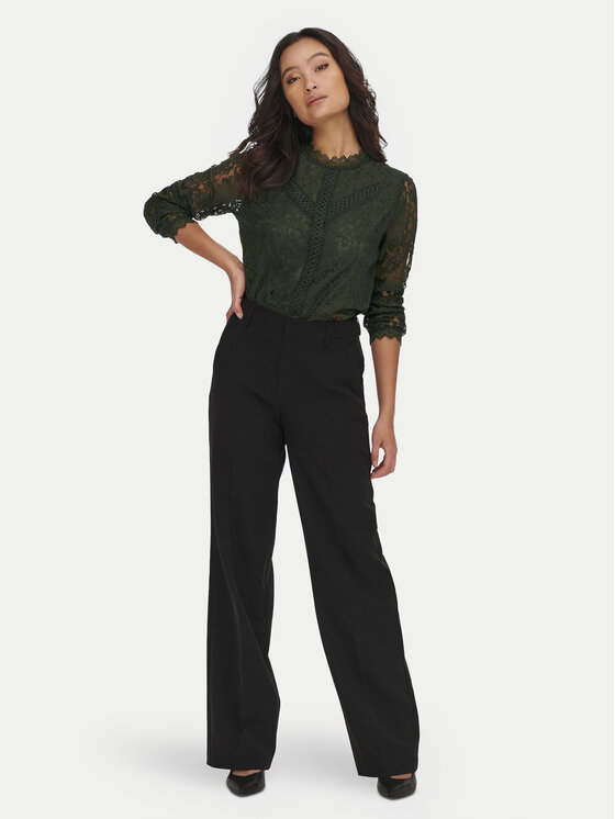 ONLY ONLY Блузка New Karo 15276400 Зелений Regular Fit