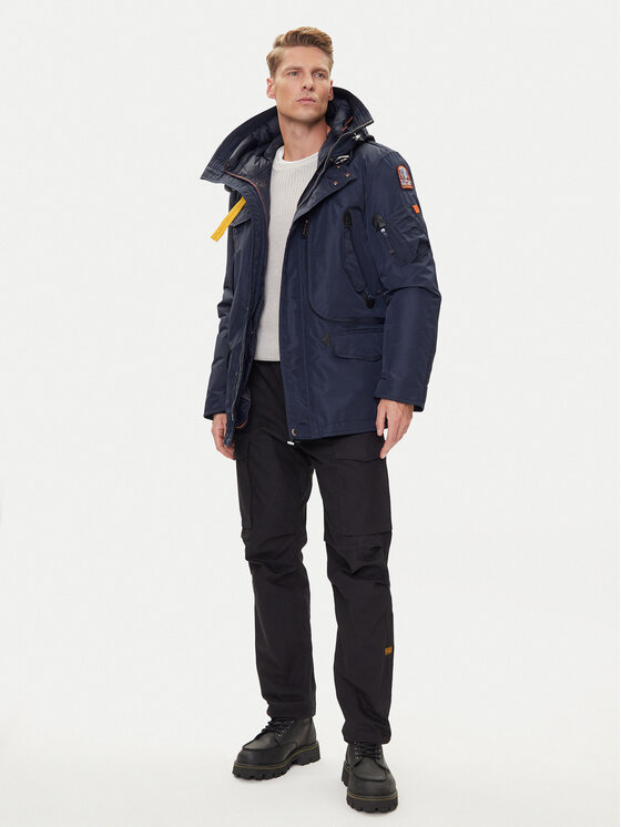 Parajumpers Parajumpers Pūkinė striukė Right Hand 25WMPMJKMA03 Tamsiai mėlyna Regular Fit