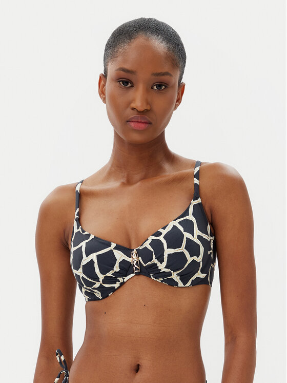Selmark Selmark Góra od bikini BN111 Czarny