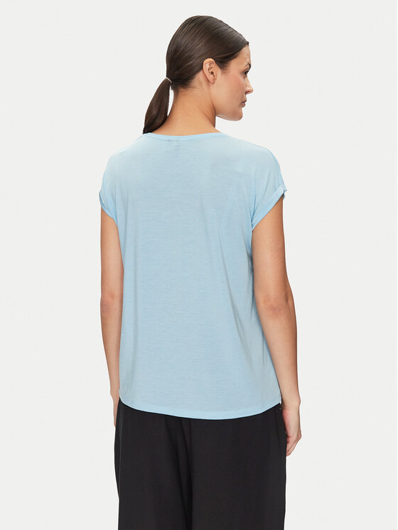 Vero Moda Vero Moda T-Shirt Ava 10284468 Niebieski Regular Fit