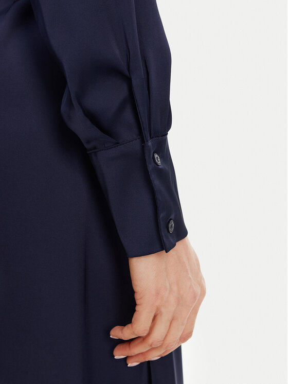 Silvian Heach Silvian Heach Večerné šaty GPP25451VE Tmavomodrá Regular Fit