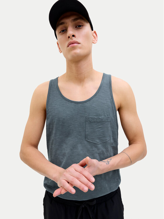 Jack&Jones Jack&Jones Майка Varenna 12273165 Сірий Regular Fit
