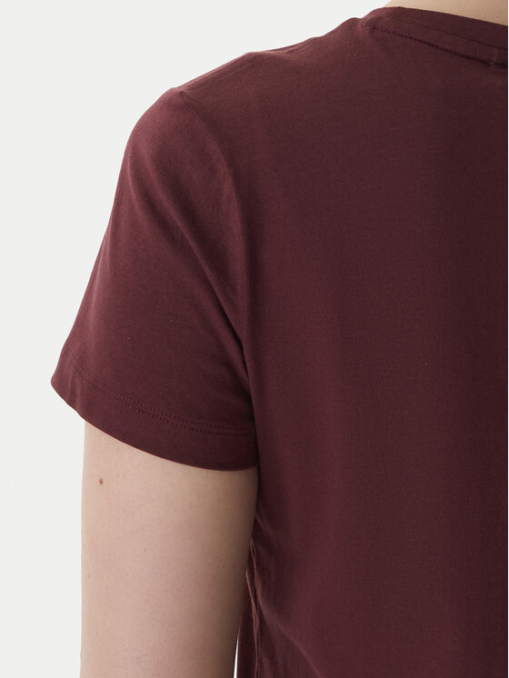 BOSS BOSS T-särk Elove 50554696 Bordoopunane Slim Fit