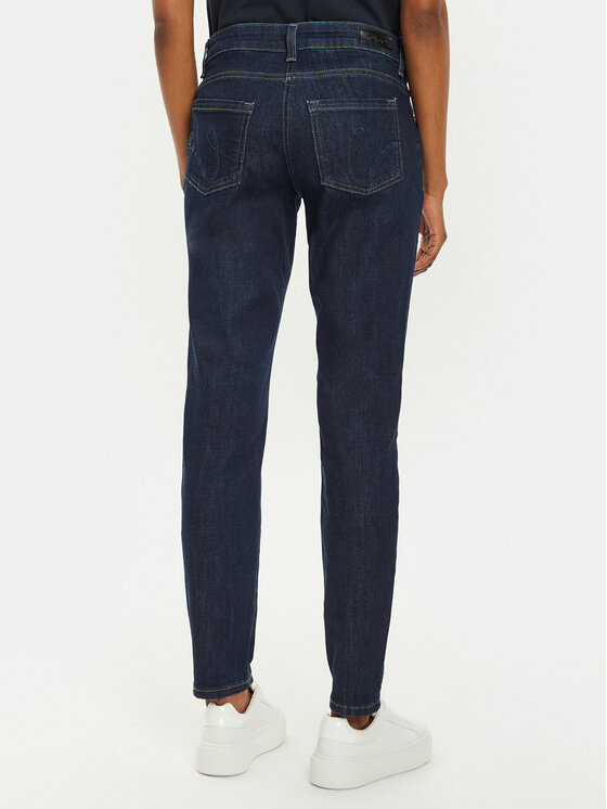 Olsen Olsen Jeansy 14002220 Granatowy Slim Fit
