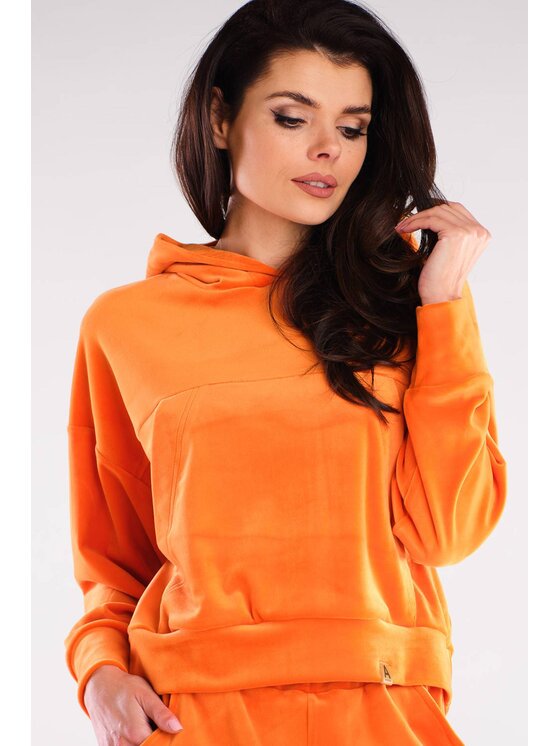 Bluza, rozmiar S/M, Pomarańczowy, A412