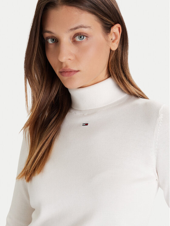 Tommy Jeans Tommy Jeans Поло Essential DW0DW21672 Екрю Regular Fit