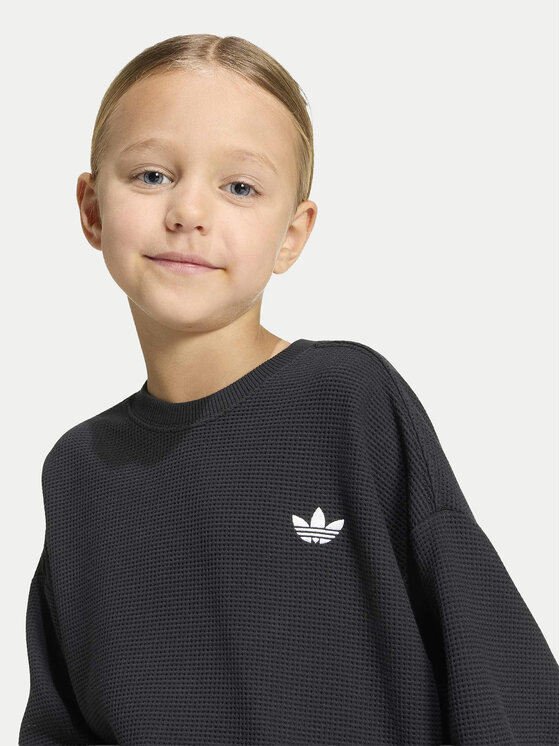 adidas adidas Jogginganzug Loose Sweat Jogger Set KT1768 Schwarz Regular Fit