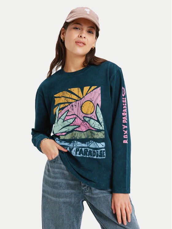 Roxy Roxy Särkpluus Hangloose Washed ERJZT06028 Must Relaxed Fit