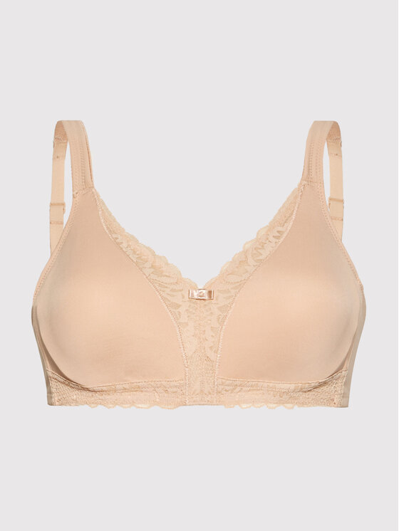 Triumph Triumph Biustonosz bezfiszbinowy Modern Lace 10207539 Beżowy