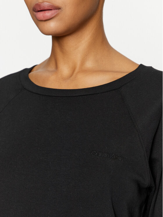 Calvin Klein Underwear Calvin Klein Underwear Cămașă pijama 000QS7003E Negru Regular Fit